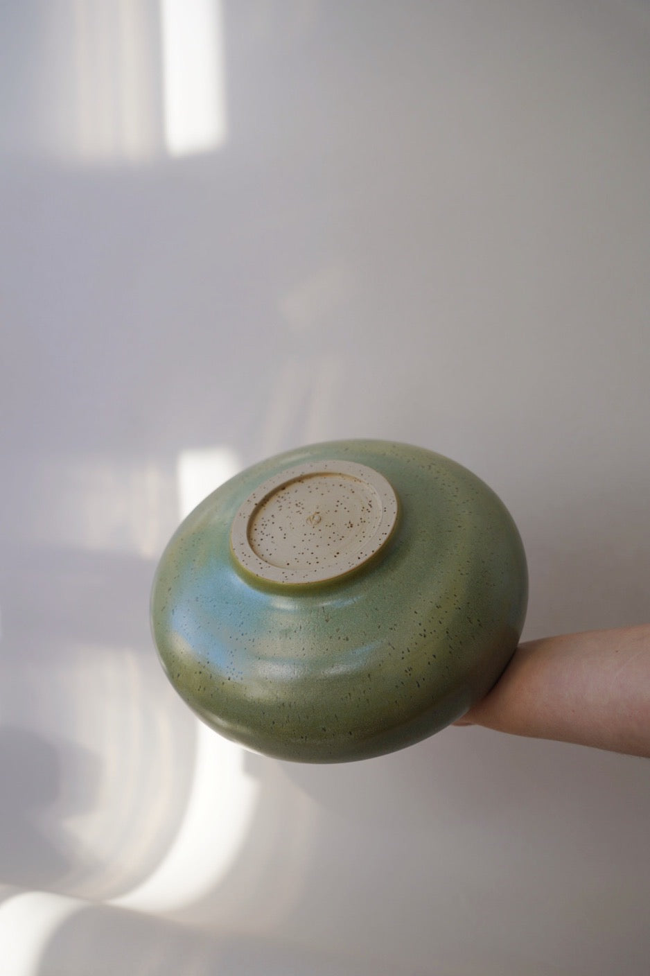 Obstschale - gesprenkelt sage