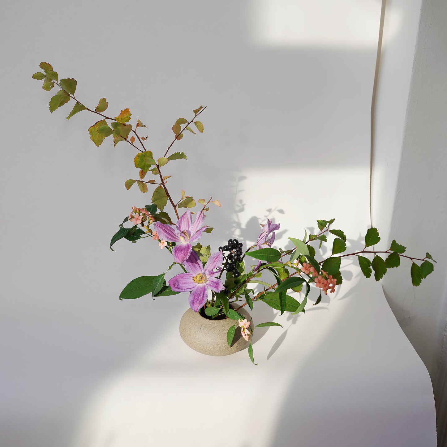 Vase - small | gray | hand formed