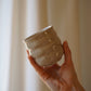 Gewellte, gesprenkelte Tasse - transparent