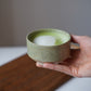 Gesprenkelter Becher - sage