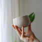 Runder gesprenkelter Becher - natur