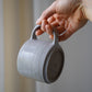 Cappuccino Tasse - pastell blau