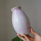Keramik Vase – lila-pink pastell