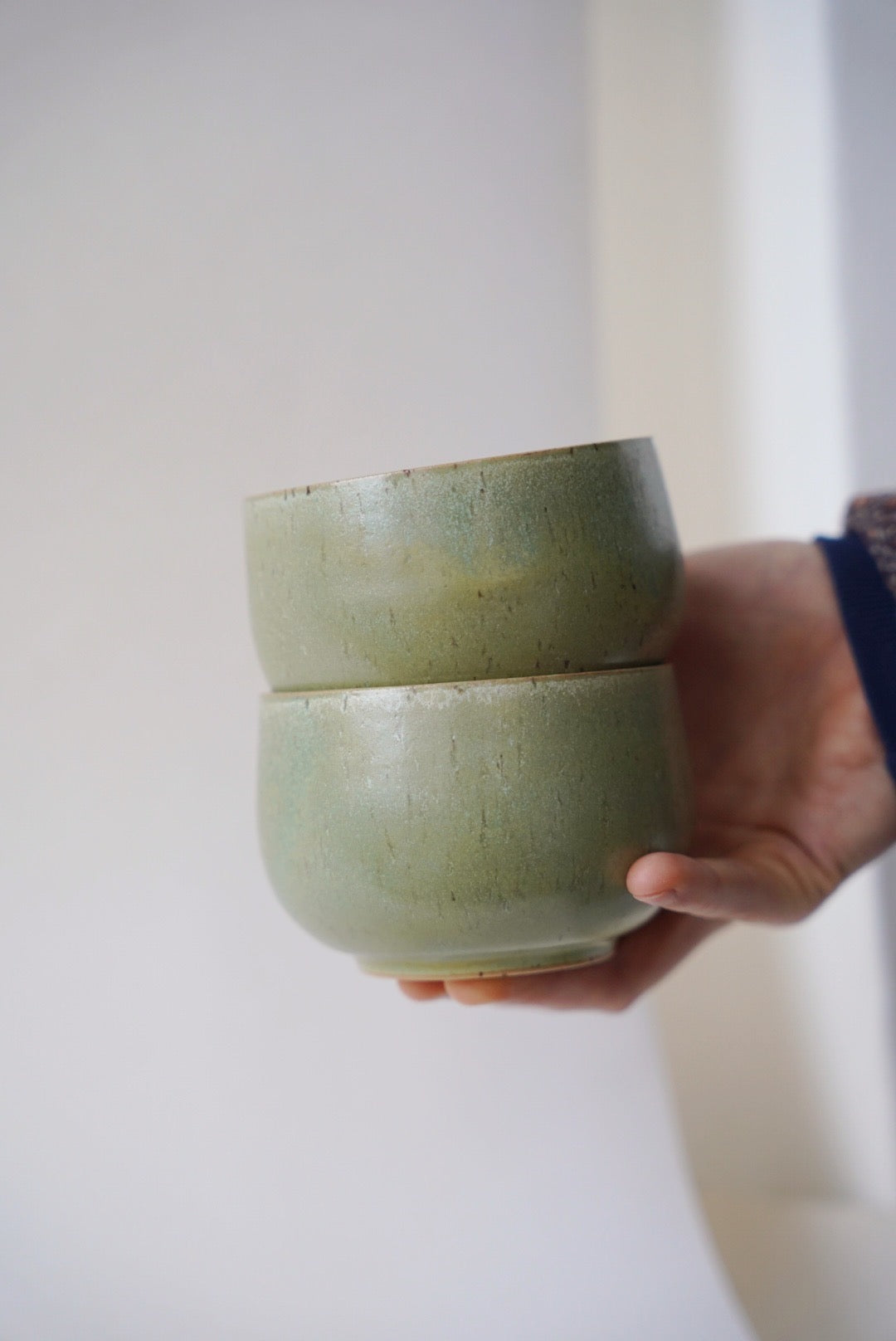 Runder Becher - sage