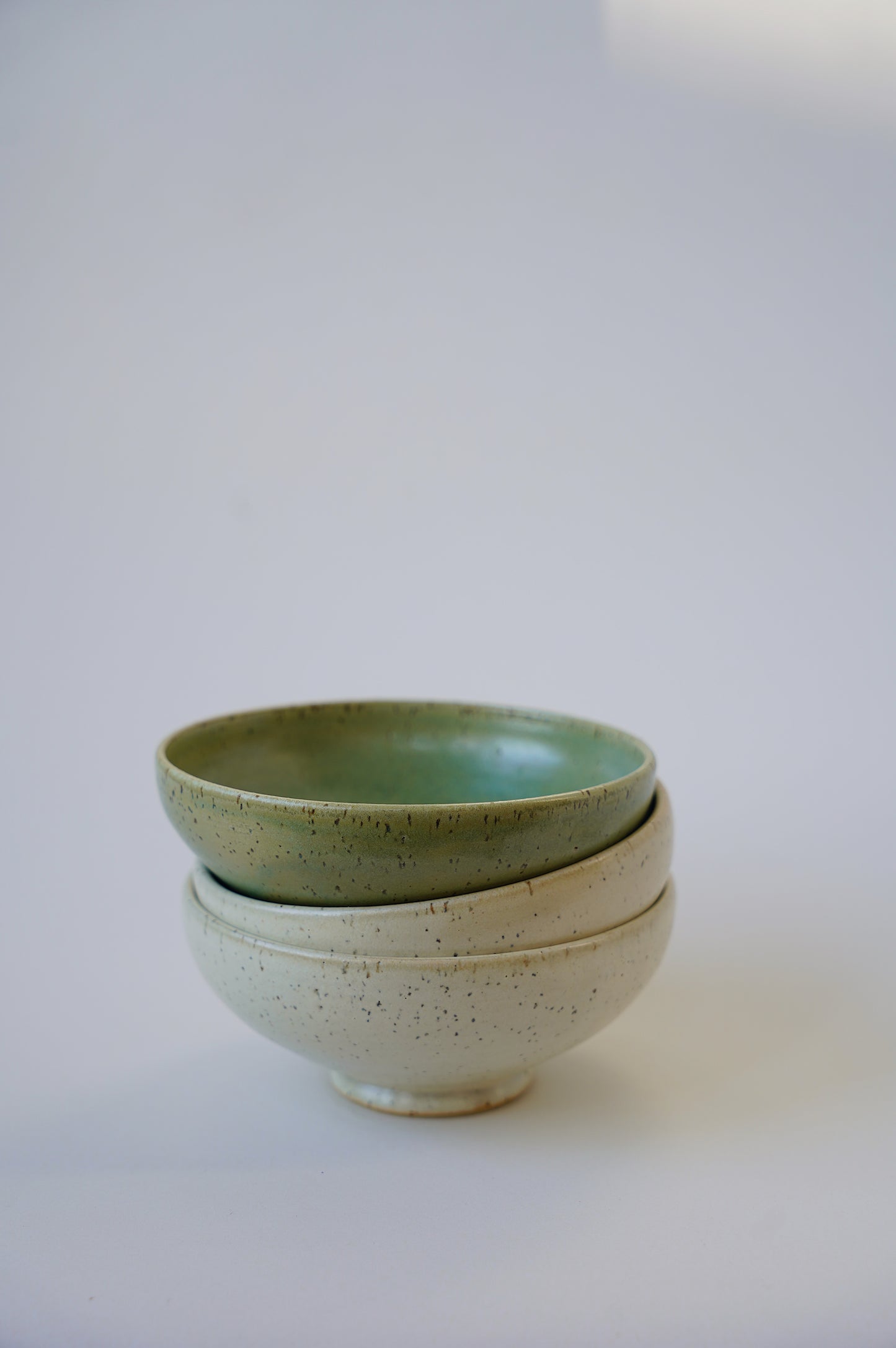 Kleine Schale - sage gesprenkelt