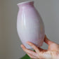 Keramik Vase – lila-pink pastell