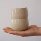 SECOND | Runder Becher - beige