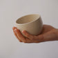 Runder Becher - beige
