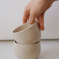 Runder Becher - beige