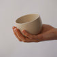 SECOND | Runder Becher - beige