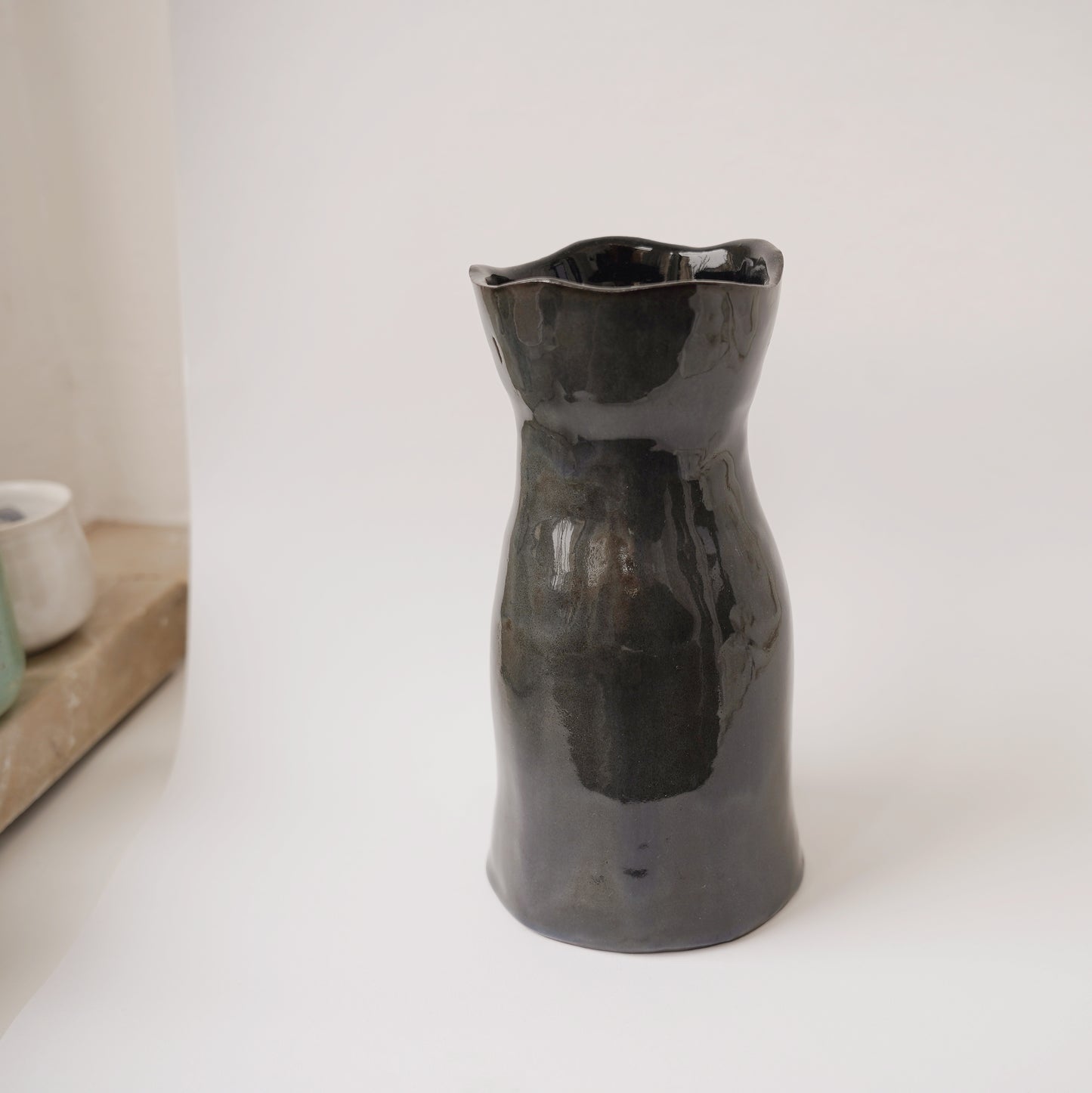 Vase / Karaffe - anthrazit